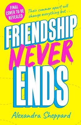 Friendship Never Ends bookcover